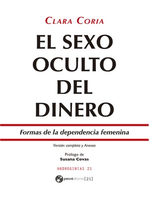 cover image of El sexo oculto del dinero